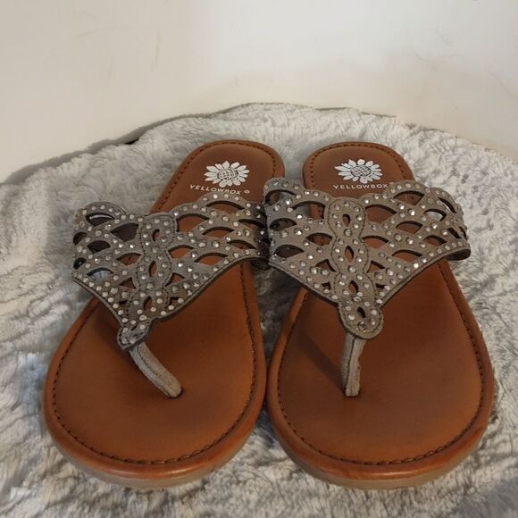 Yellow Box "Capricorn" Woman's Thong Sandals - Picture 6 of 6